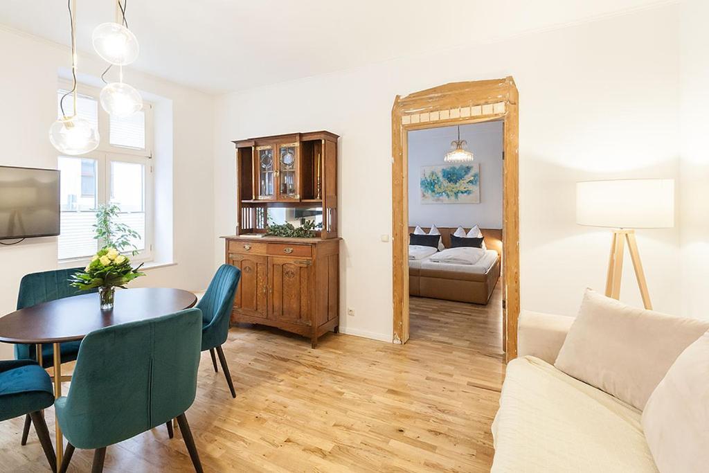 Stilvoll & Ruhig - Zentrale Top-Lage - King Bett ไลป์ซิก ภายนอก รูปภาพ