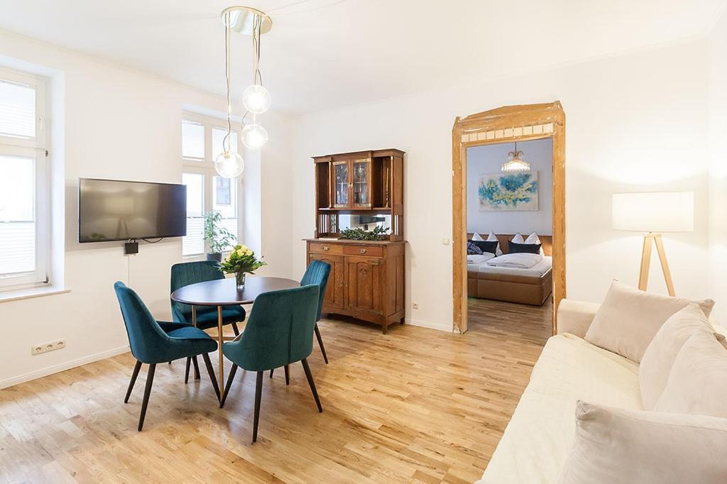 Stilvoll & Ruhig - Zentrale Top-Lage - King Bett ไลป์ซิก ภายนอก รูปภาพ